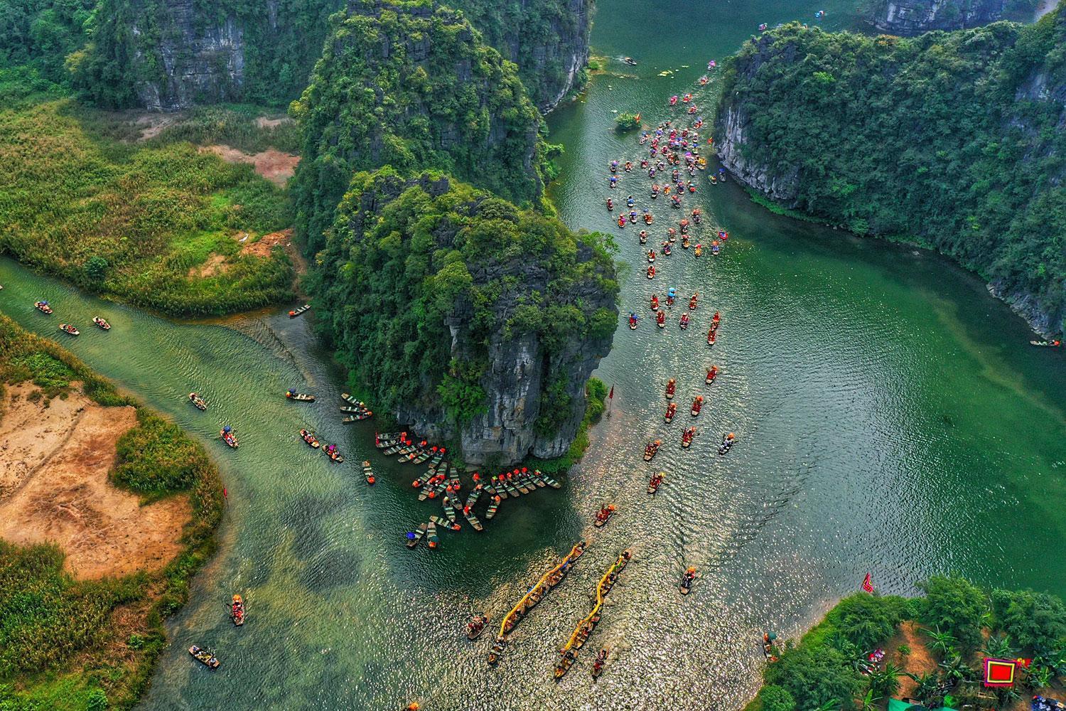 Tam Coc Scenery Homestay Van Lam Extérieur photo